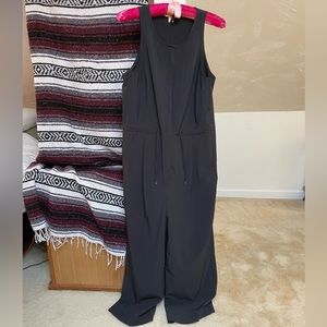 REI Co-op Sun Up Jumpsuit Travel Stretchy Quick-drying Black Women's Small